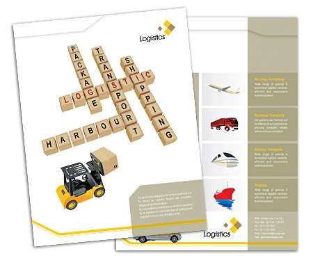 Flyers - Logistics - Κωδικός:FT01234 - 